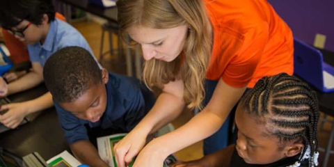 Franchisee helping students